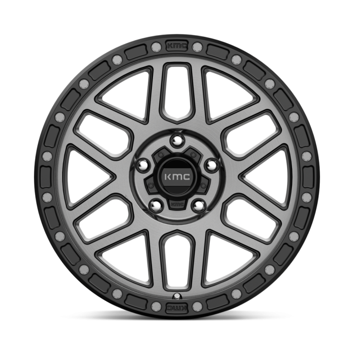 Alloy Wheel, KMC KM544 MESA, 17x9.0, ET 18, 5x127, 71.5, Black - EDK.ro