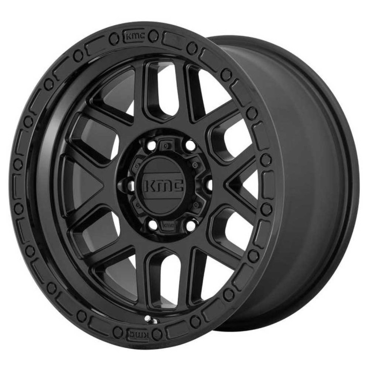 Alloy Wheel, KMC KM544 MESA, 17x8.5, ET 0, 5x127, 71.5, Black - EDK.ro