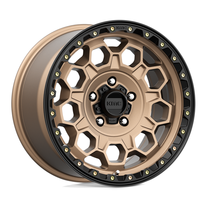 Alloy Wheel, KMC KM545 TREK, 17x9.0, ET 18, 5x127, 71.5, Black - EDK.ro