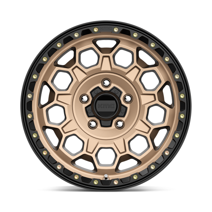 Alloy Wheel, KMC KM545 TREK, 17x9.0, ET 18, 5x127, 71.5, Black - EDK.ro