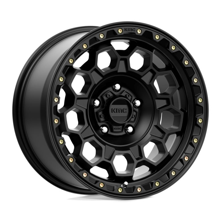 Jantă de Aluminiu, KMC KM545 TREK, 17x9.0, ET 0, 5x127, 71.5, Negru - EDK.ro