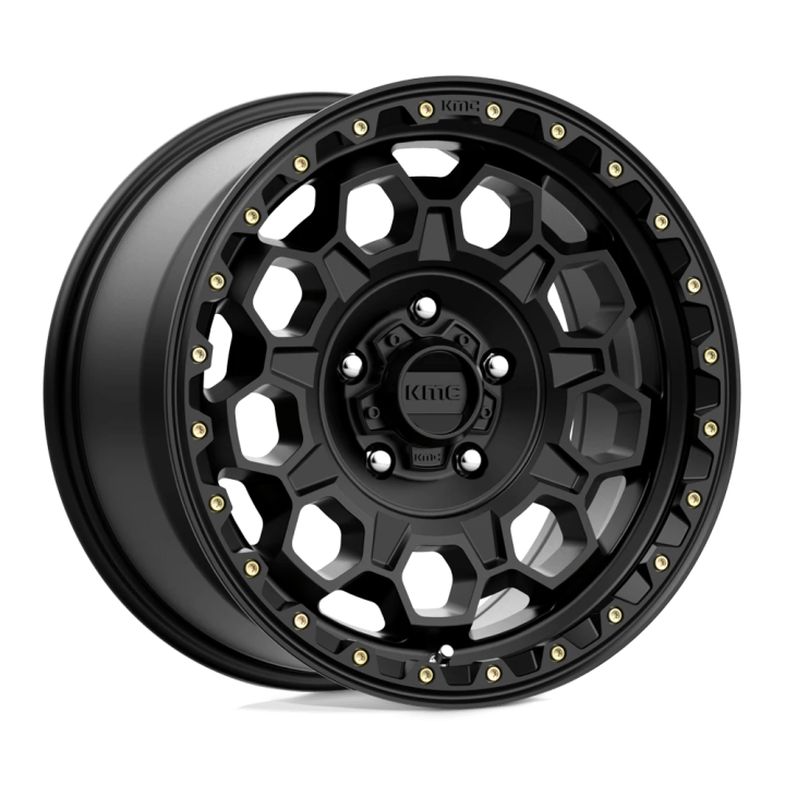 Jantă de Aluminiu, KMC KM545 TREK, 17x9.0, ET 18, 5x127, 71.5, Negru - EDK.ro