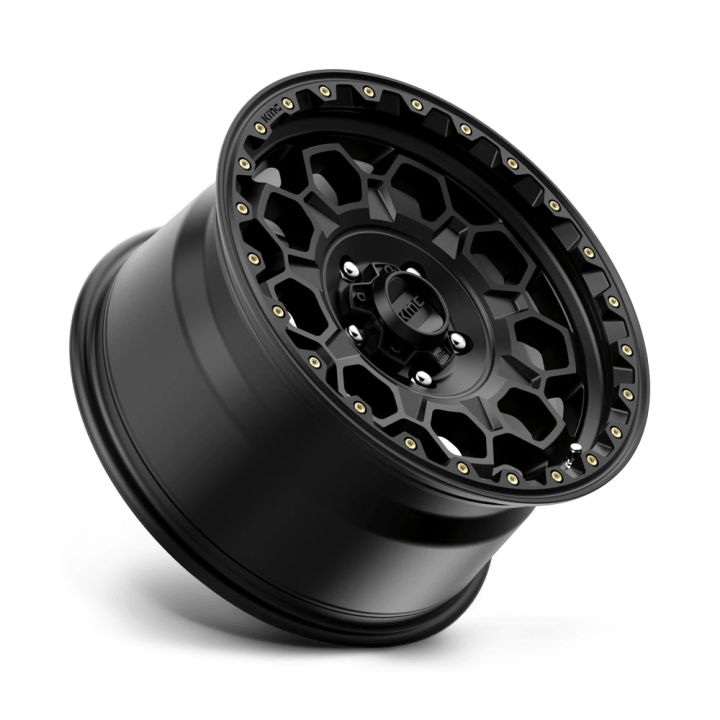 Alloy Wheel, KMC KM545 TREK, 17x9.0, ET 18, 5x127, 71.5, Black - EDK.ro