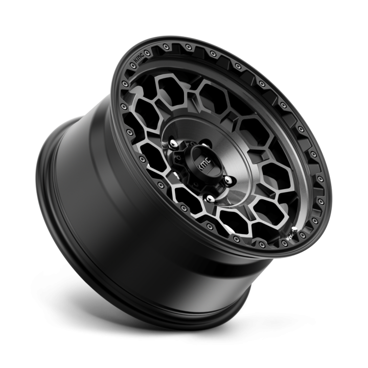 Jantă de Aluminiu, KMC KM545 TREK, 17x9.0, ET 0, 5x127, 71.5, Negru - EDK.ro