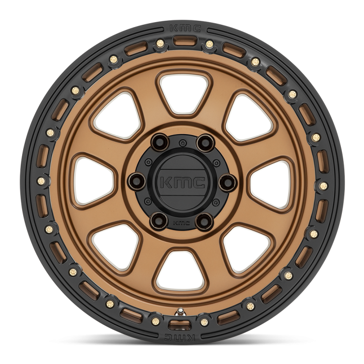 Jantă de Aluminiu, KMC KM548 CHASE, 20x9.0, ET 0, 5x127, 71.5, Negru - EDK.ro