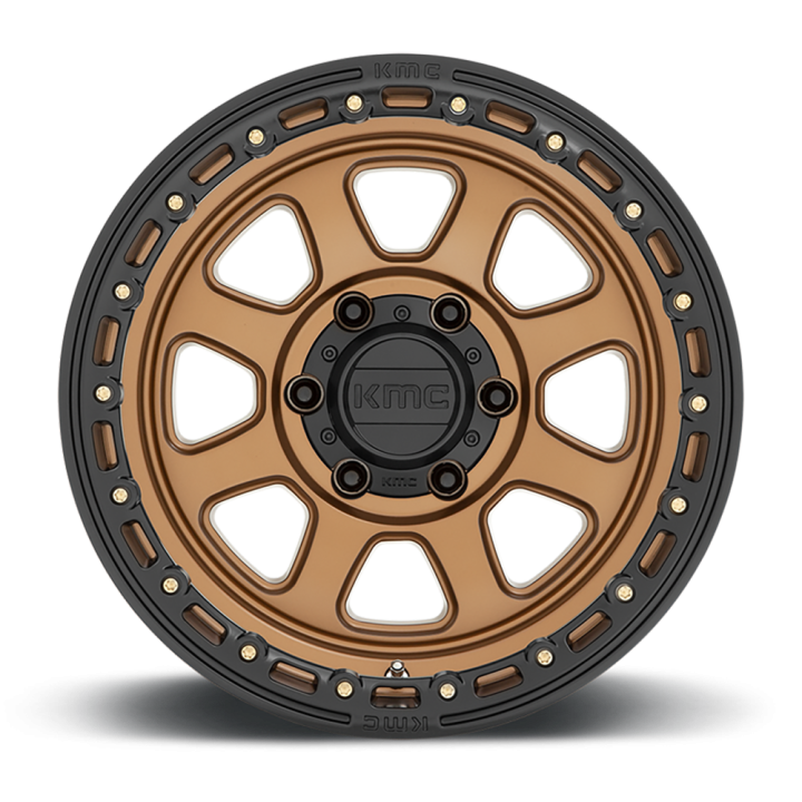 Jantă de Aluminiu, KMC KM548 CHASE, 20x9.0, ET 18, 5x127, 71.5, Negru - EDK.ro