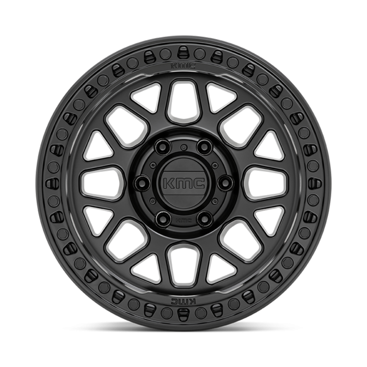 Alloy Wheel, KMC KM549 GRS, 18x9.0, ET 18, 5x127, 71.5, Black - EDK.ro