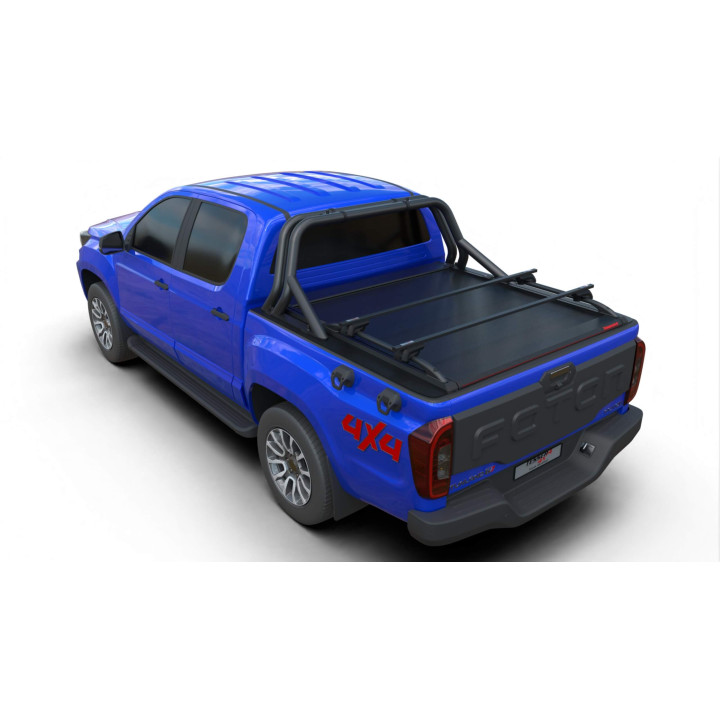 Manual Roll Top Tonneau Bed Cover, Tessera 4x4 SE, Foton Tunland G7 2019 - Present - EDK.ro