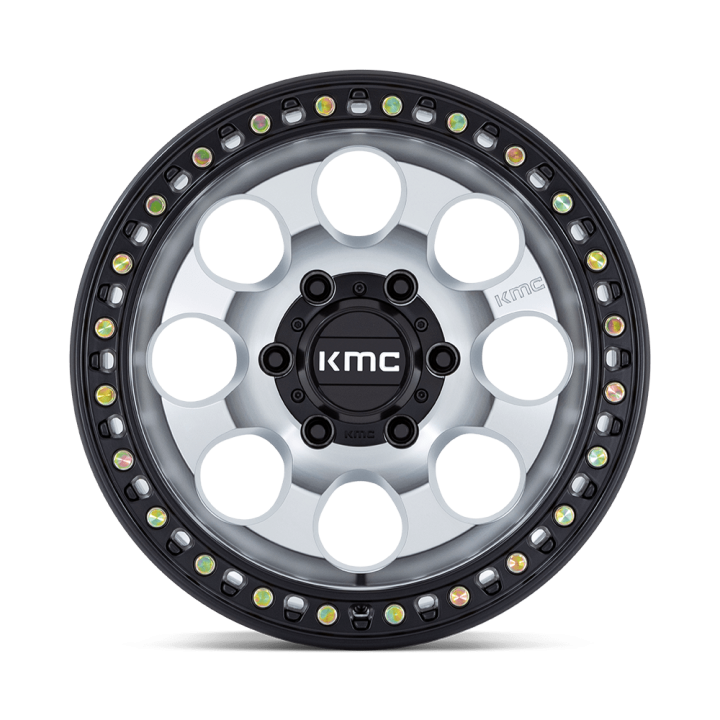 Jantă de Aluminiu, KMC KM550 RIOT SBL, 18x9.0, ET 18, 5x127, 71.5, Negru - EDK.ro