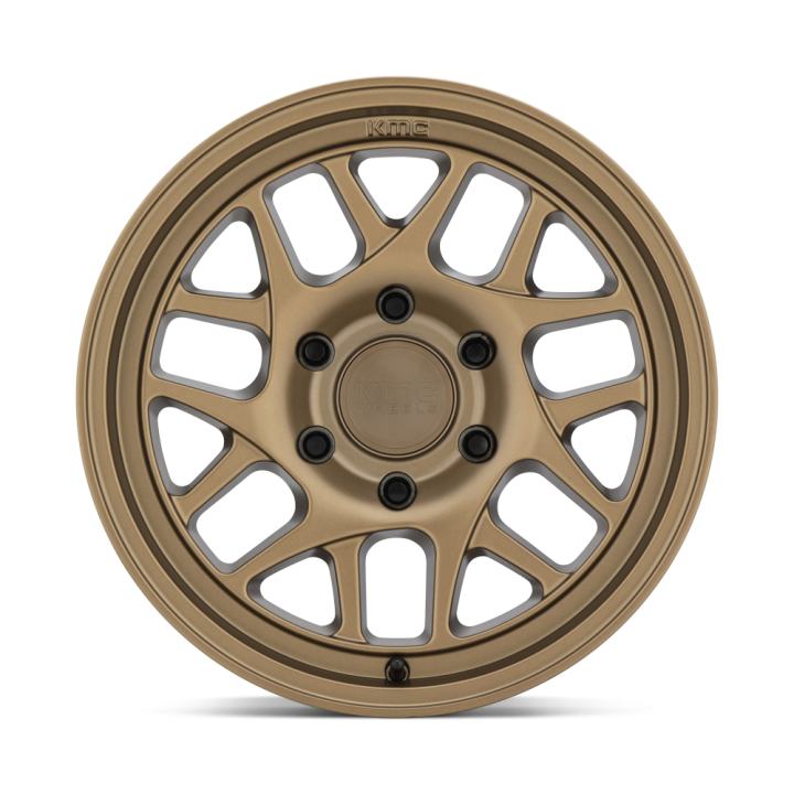 Jantă de Aluminiu, KMC KM717 BULLY OL, 16x8.0, ET 0, 5x127, 71.5, Bronz - EDK.ro