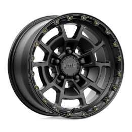 Alloy Wheel, KMC KM718 SUMMIT, 17x8.5, ET 0, 5x127, 71.5, Black - EDK.ro