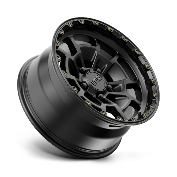 Alloy Wheel, KMC KM718 SUMMIT, 17x8.5, ET 0, 5x127, 71.5, Black - EDK.ro