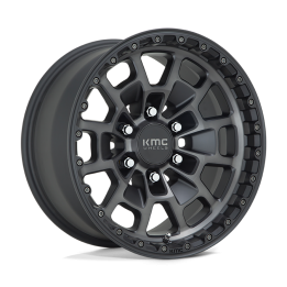 Alloy Wheel, KMC KM718 SUMMIT, 17x8.5, ET 0, 5x127, 71.5, Black - EDK.ro