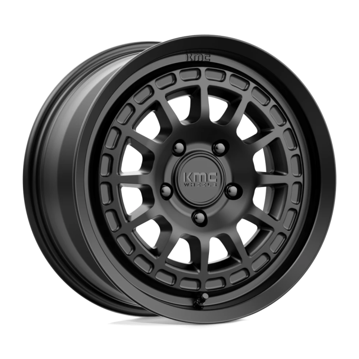 Alloy Wheel, KMC KM719 CANYON, 17x8.0, ET 35, 5x127, 71.5, Black - EDK.ro