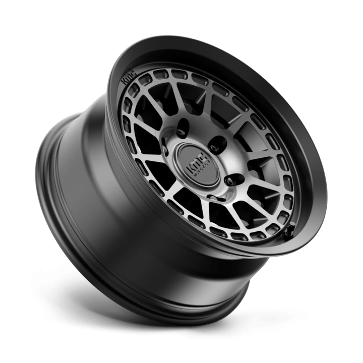 Alloy Wheel, KMC KM719 CANYON, 17x8.5, ET 0, 5x127, 71.5, Black - EDK.ro