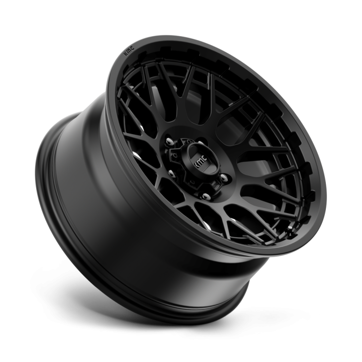 Jantă de Aluminiu, KMC KM722 TECHNIC, 18x9.0, ET 0, 5x127, 71.5, Negru - EDK.ro