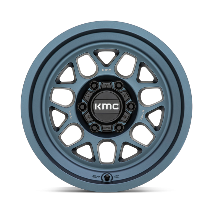 Alloy Wheel, KMC KM725 TERRA, 17x9.0, ET -38, 5x127, 71.5, Blue - EDK.ro