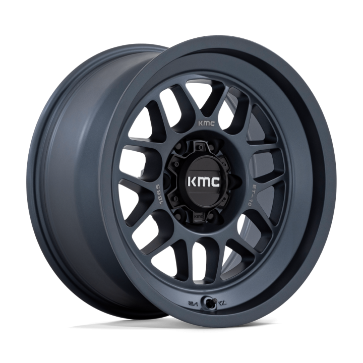 Jantă de Aluminiu, KMC KM725 TERRA, 18x8.5, ET -10, 5x127, 71.5, Albastru - EDK.ro
