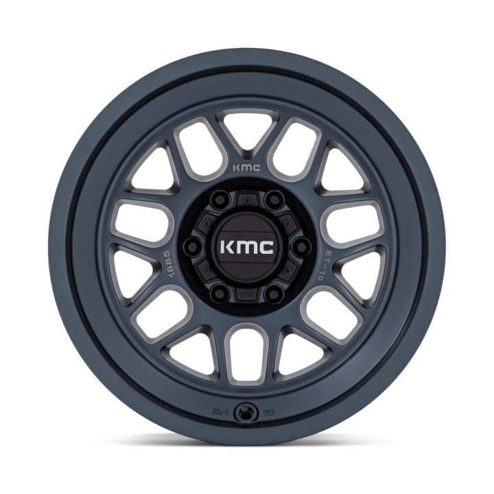 Jantă de Aluminiu, KMC KM725 TERRA, 18x8.5, ET -10, 5x127, 71.5, Albastru - EDK.ro