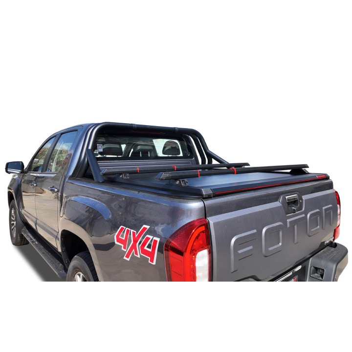Manual Roll Top Tonneau Bed Cover, Tessera 4x4 SE, Foton Tunland G7 2019 - Present - EDK.ro