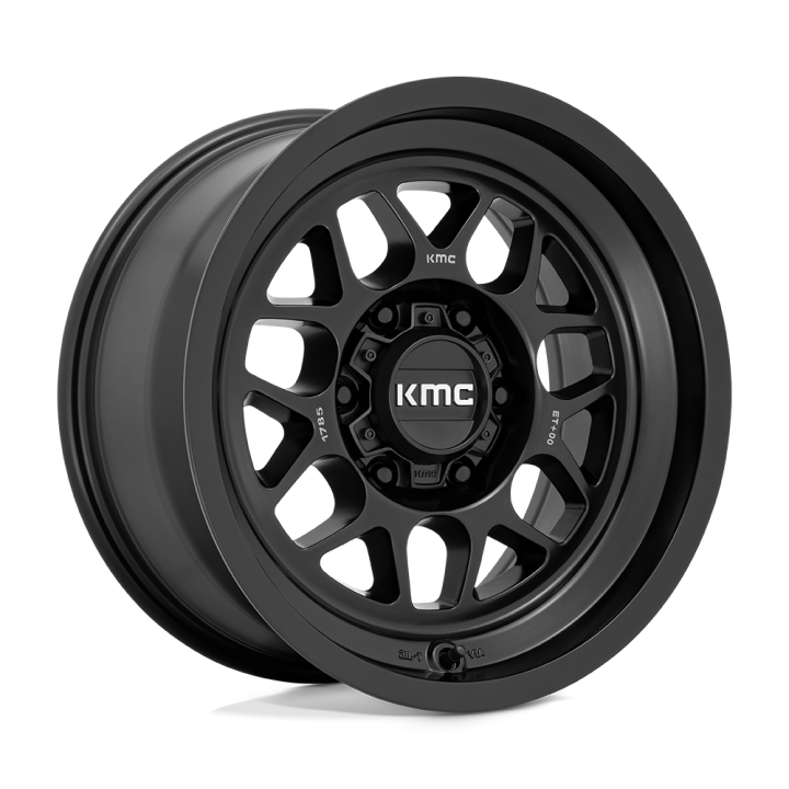 Alloy Wheel, KMC KM725 TERRA, 17x9.0, ET -38, 5x127, 71.5, Black - EDK.ro
