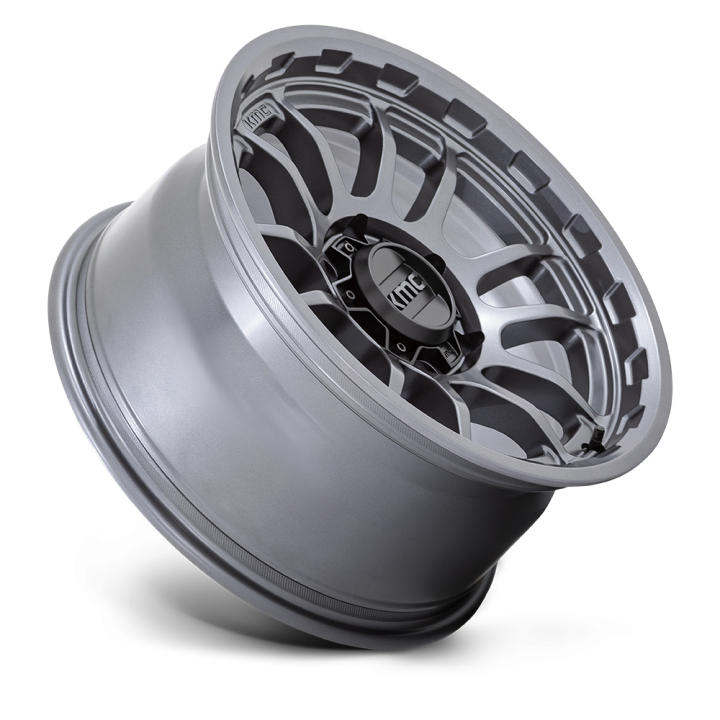 Jantă de Aluminiu, KMC KM727 WRATH, 17x8.5, ET -10, 5x127, 71.5, Antracit - EDK.ro