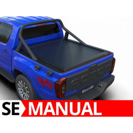 Închidere de Benă Tip Rulou Manual, Tessera 4x4 SE, Foton Tunland G7 cu Rollbar OEM 2019 - Prezent - EDK.ro