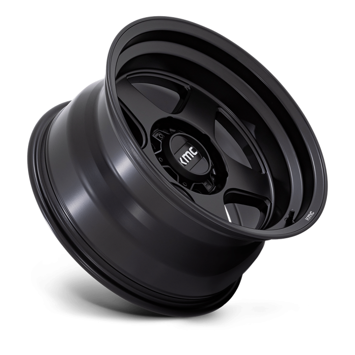 Alloy Wheel, KMC KM728 LOBO, 17x8.5, ET 18, 5x127, 71.5, Black - EDK.ro