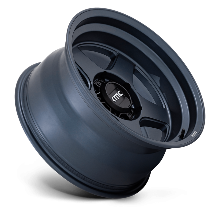 Alloy Wheel, KMC KM728 LOBO, 17x8.5, ET 18, 5x127, 71.5, Blue - EDK.ro