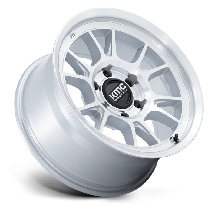 Alloy Wheel, KMC KM729 RANGE, 17x8.5, ET -10, 5x127, 71.5, Silver - EDK.ro