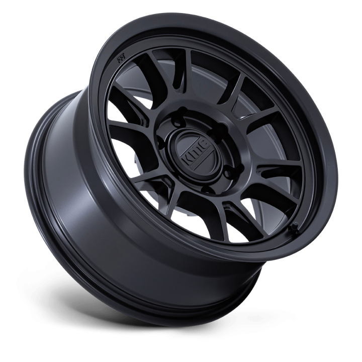 Alloy Wheel, KMC KM729 RANGE, 17x8.5, ET -10, 5x127, 71.5, Black - EDK.ro