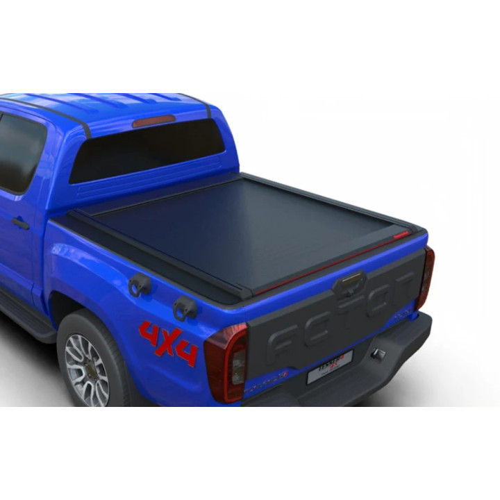 Manual Roll Top Tonneau Bed Cover, Tessera 4x4 SE, Foton Tunland V9 2024 - Present - EDK.ro