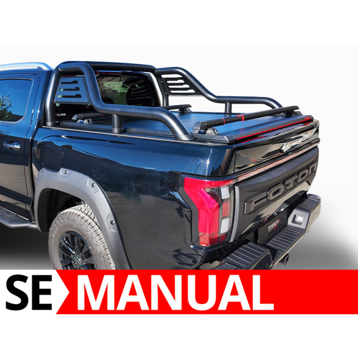 Închidere de Benă Tip Rulou Manual, Tessera 4x4 SE, Foton Tunland V9 cu Rollbar OEM 2024 - Prezent - EDK.ro