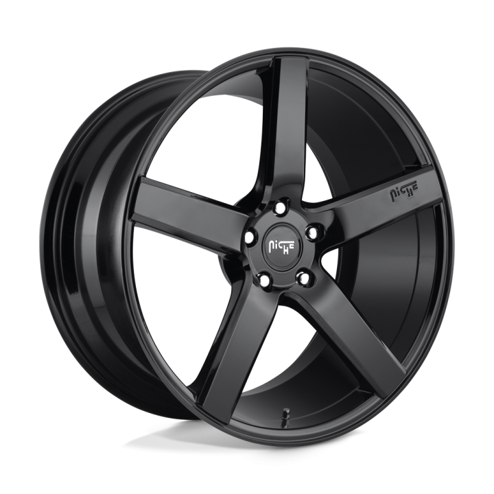 Jantă de Aluminiu, Niche Road Wheels M188 MILAN, 22x10.0, ET 35, 5x127, 71.5, Negru - EDK.ro