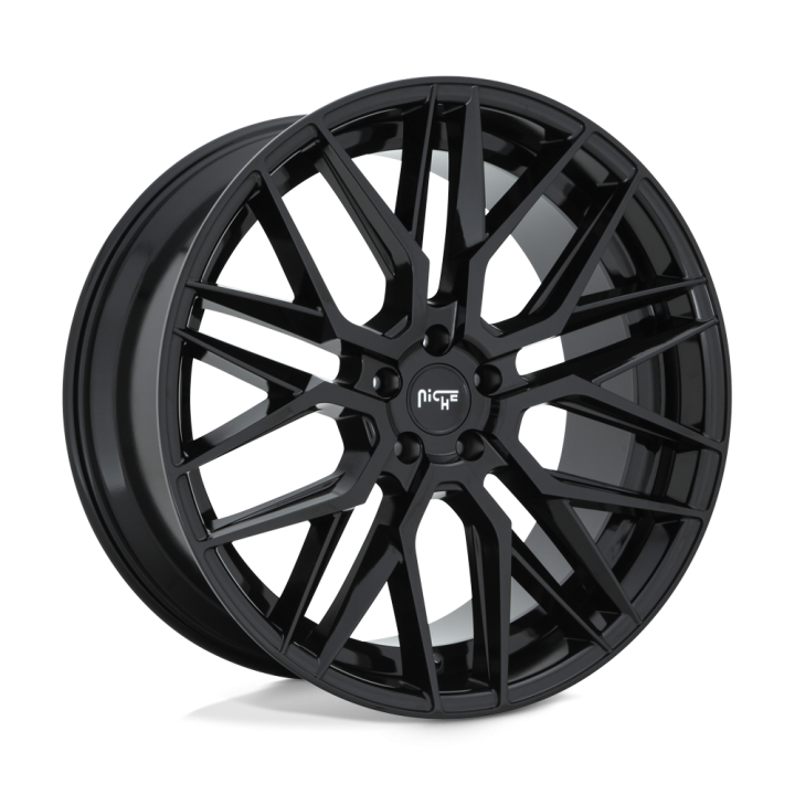Jantă de Aluminiu, Niche Road Wheels M224 GAMMA, 22x10.5, ET 35, 5x127, 71.5, Negru - EDK.ro