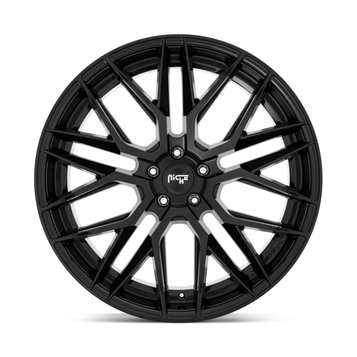 Alloy Wheel, Niche Road Wheels M224 GAMMA, 22x9.0, ET 35, 5x127, 71.5, Black - EDK.ro
