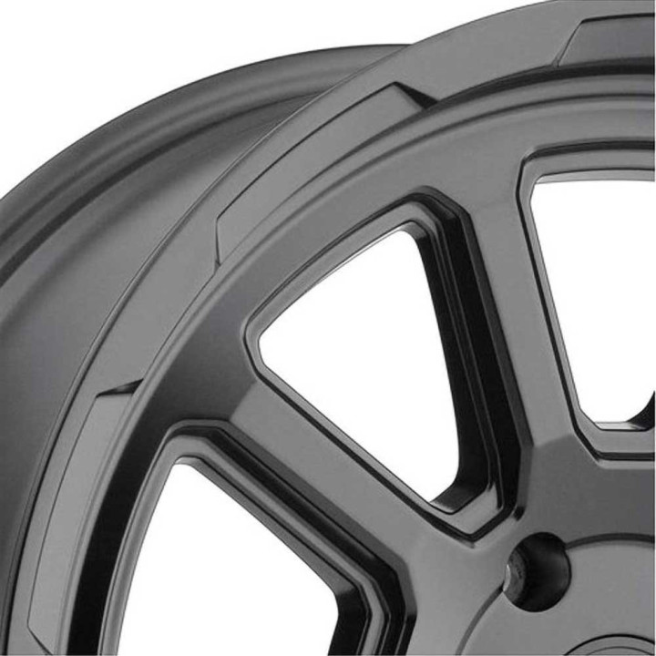 Alloy Wheel, Black Rhino CHASE, 18x8.0, ET 10, 5x127, 71.5, Black - EDK.ro