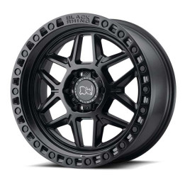 Alloy Wheel, Black Rhino KELSO, 17x9.0, ET 0, 5x127, 71.5, Black - EDK.ro