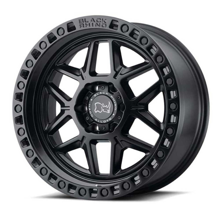Jantă de Aluminiu, Black Rhino KELSO, 17x9.0, ET 0, 5x127, 71.5, Negru - EDK.ro