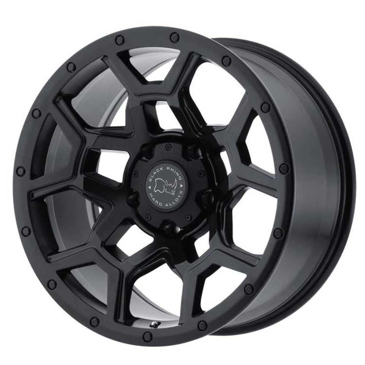 Jantă de Aluminiu, Black Rhino OVERLAND, 17x8.0, ET 30, 5x127, 71.5, Negru - EDK.ro