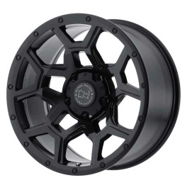 Alloy Wheel, Black Rhino OVERLAND, 18x8.0, ET 30, 5x127, 71.5, Black - EDK.ro