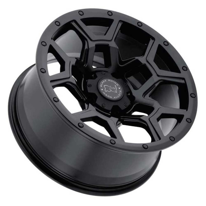 Alloy Wheel, Black Rhino OVERLAND, 18x8.0, ET 30, 5x127, 71.5, Black - EDK.ro