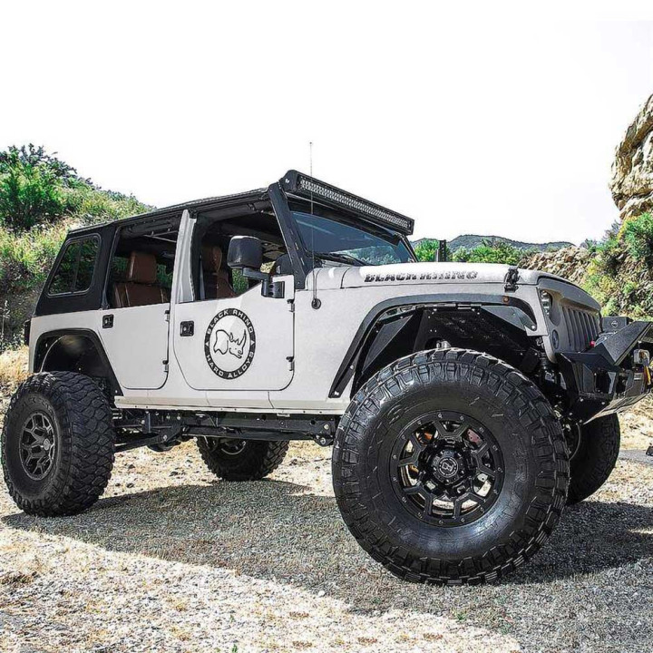 Alloy Wheel, Black Rhino OVERLAND, 18x8.0, ET 30, 5x127, 71.5, Black - EDK.ro