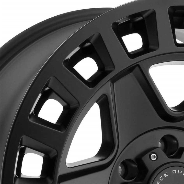 Jantă de Aluminiu, Black Rhino YORK, 17x8.0, ET 30, 5x127, 71.5, Negru - EDK.ro