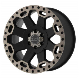 Jantă de Aluminiu, Black Rhino WARLORD, 17x8.0, ET 30, 5x127, 71.5, Negru - EDK.ro