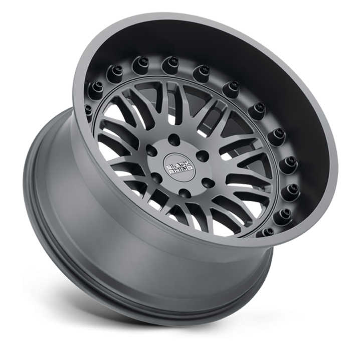 Alloy Wheel, Black Rhino, 20x9.5, ET -18, 5x127, 71.5, Gunmetal - EDK.ro