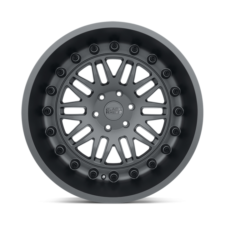 Alloy Wheel, Black Rhino, 20x9.5, ET -18, 5x127, 71.5, Gunmetal - EDK.ro