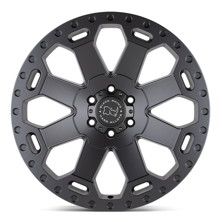 Alloy Wheel, Black Rhino WARLORD, 18x9.0, ET -12, 5x127, 71.5, Gunmetal - EDK.ro