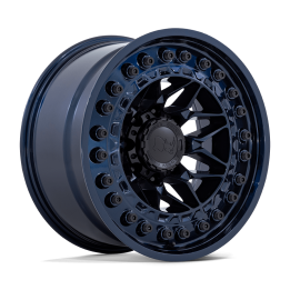 Alloy Wheel, Black Rhino Alpha, 17x9.0, ET -12, 5x127, 71.5, Blue - EDK.ro