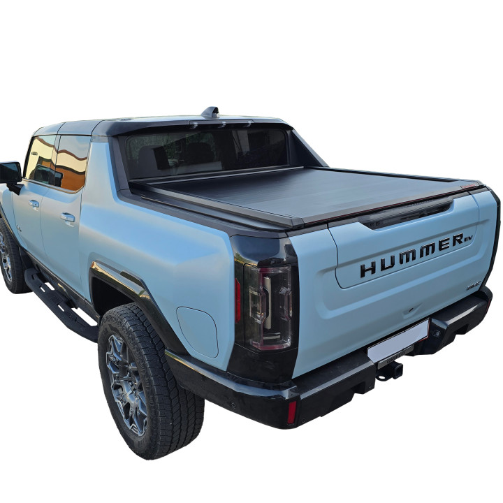 Manual Roll Top Tonneau Bed Cover, Tessera 4x4 SE, GMC Hummer EV 2025 - Present - EDK.ro